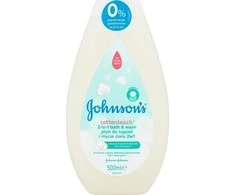 Johnson &amp; Johnson Johnson´s CottonTouch 2-in-1 Bath &amp; Wash Dušo želė vaikams, 500 ml