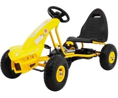 Joko Minamas kartingas GoKart Chamiopn geltonos spalvos