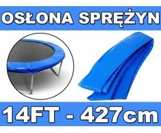 Joko Spyruoklių apsaugos danga batutui SkyRamiz 427 cm/14FT, mėlyna