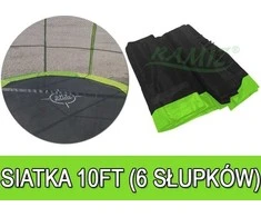 Joko Apsauginis tinklas sodo batutui SkyRamiz 305cm/10FT, Žalias