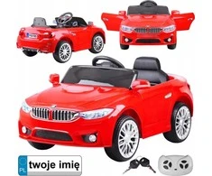 Akumuliatorinis sportinis automobilis vaikams Jokomisiada PA0185 | spalva: raudona