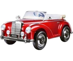 Akumuliatorinis automobilis vaikams Jokomisiada Mercedes 300s PA0082 | spalva: raudona