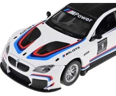 Jokomisiada Metalo automobilių sporto modelis „BMW M6 GT3“ skalė 1:32 Šviesos garsas ZA4613
