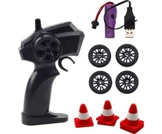 Lean Toys Nuotolinio valdymo policijos drifto mašina
