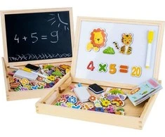 Jokomisiada Medinė magnetinė kreidos plokštelė + akc TA0072