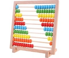 Dėlionė Jokomisiada Medinė spalvinga mokykla ABACUS
