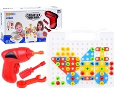 Jokomisiada Statybos blokai + atsuktuvas 268 PCS