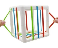 Jokomisiada „Cube Sorter“ žaislas kūdikio trintukui