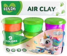 Jokomisiada Plastilinas 9 spalvų