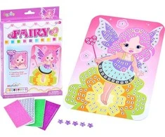 Jokomisiada Mozaika iškirpti lipdukas Fairy lipdukai ZA3274