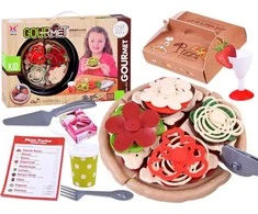 Jokomisiada Padarykite picą į gabalus linksmybes Cook