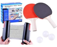 Jokomisiada Portable Ping Pong set for table tennis SP0637