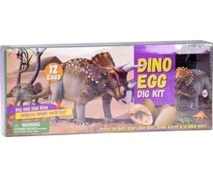 Jokomisiada Archeologijos rinkinys 12 didelių kiaušinių + kortelės "Atrask dinozaurų pasaulį" ZA4999