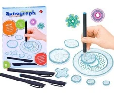 Jokomisiada Spirografijos rinkinys edukacinis žaislas
