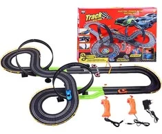 Jokomisiada Didelė lenktynių trasa + 2 automobiliai, 787 cm RC0546 trasa