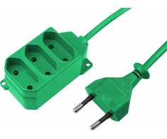 Plastrol Przedłużacz stały trzykrotny 3x2p/II, 2,5A, 250V su przewodem przyłączeniowym OMYp 20,75 mm?