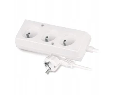 Jonex Prailgintuvas, 3 lizdų, su/be 10A, 1,5 m /OMY 3x1/ baltas PS-370 T-105390