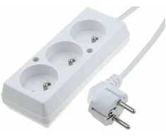 Plastrol Jonex Przedłużacz 3-gniazda su/u 10A 5m /OMY 3x1/ balta PS-370 T-105430