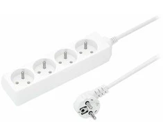 Plastrol Jonex Przedłużacz 4-gniazda su/u 16A 1,5m /OMY 3x1,5/ balta PS-470 T-110730