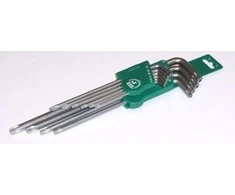 JONNESWAY TORX veržliarakčių "L" TIPO RINKINYS 10 vnt. SU YPAČ ILGA SKULĖTE H08S110S