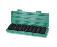 JONNESWAY LONG IMPACT SOCKET RINKINYS 11 vnt. 1/2 "S03AD4111S