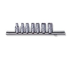 JONNESWAY KOMPLET NASADEK 7 vnt. (1/4")TORX S06H27S