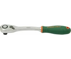 JONNESWAY TERKŠLĖ 1/4″ 60 DANTŲ R6802 SIAURAS