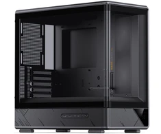 Jonsbo D200 PC Case, Mini Tower, mATX, Tempered Glass – juodas
