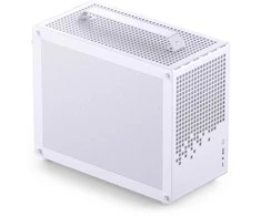 Jonsbo Jonsplus Z20 Mesh PC-kompiuterio korpusas, Mini Tower, Micro-ATX, mit Tragegriff – baltos spalvos