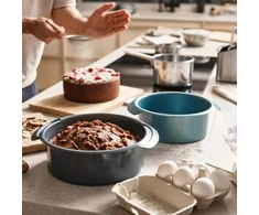 Joseph Joseph Joseph Nest Bake 2vnt., apvalus mėlyna