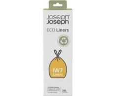 Joseph Joseph JJ-Šiukšlių maišai 20vnt 20l Eco pilka