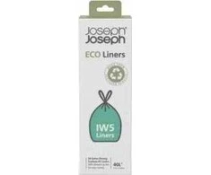 Joseph Joseph JJ-Šiukšlių maišai 20vnt 40l Eco pilka