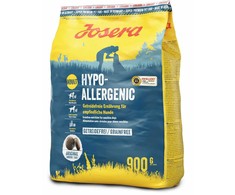 Josera Hypoallergenic begrūdis sausas jautriems pašaras šunims su vabzdžiais, 900 g