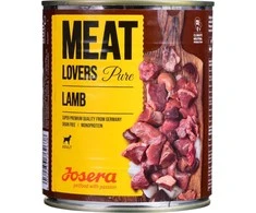 Josera Meat Lovers Pure ėriena konservuotas pašaras šunims su ėriena, 800g