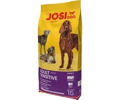 Josidog Adult Sensitive Visavertis ėdalas suaugusiems jautriems šunims, 15 kg