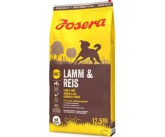 Josera Sausas maistas šunims su ėriena ir ryžiais, 12,5 kg