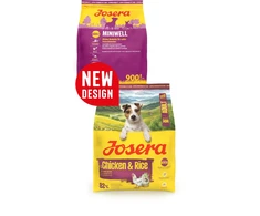 Josera Mini vištiena ir ryžiai sausas pašaras mažų veislių šunims su paukštiena, 10 kg