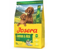 Šunų maistas - JOSERA Mother &amp; Puppy lašiša ir ryžiai 3kg