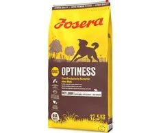 Josera Optiness sausas pašaras šunims su ėriena, 12,5kg
