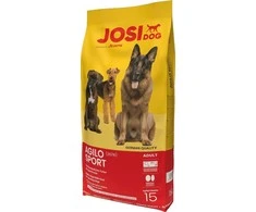 Josera JosiDog Agilo Sport Visavertis ėdalas keturkojams atletams ir labai aktyviems šunims, 15 kg