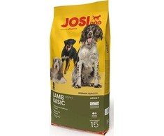 Josera JosiDog Lamb Basic Visavertis ėdalas suaugusiems šunims, 15 kg