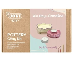 Jovi DIY keramikos kūrimo rinkinys, be degimo, žvakidė (JO-2707)
