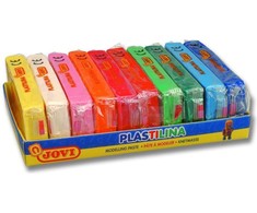 Plastilinas JOVI, 10 spalvų po 50 g