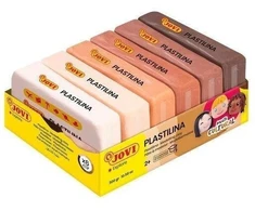 Jovi Plastilinas vientisas 6x50g mišinys (8412027032292)
