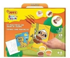 Jovi Play&amp;Fun Paveikslas smėliu - Gyvūnai JOVI