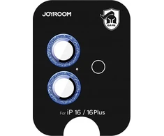 Joyroom JR-MSF0300 protective glass Apple iPhone 16/16 Plus kameros apsauga – mėlynas