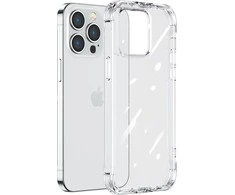 Joyroom Defender Series Apple iPhone 14 Pro Armored su stoveliu dėklas telefonui skaidrus (JR-14H2)