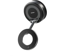 „Joyroom JR-ZS501“ magnetinis automobilio laikiklis, suderinamas su „MagSafe“, skirtas prietaisų skydeliui – tamsiai pilkas