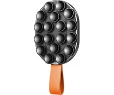 Joyroom JR-ZS393-S magnetic holder with suction cups for 4.7-7" phone – juodas and oranžinis
