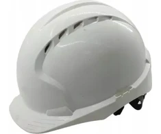 JSP EVO®2 apsauginis šalmas, stumdomas dirželis, ventiliuojamas, baltas